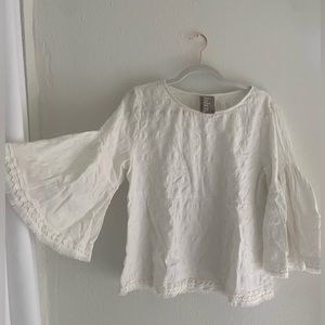 Dolan Left Coast Collection 100% Cotton Bell Sleeves Medium